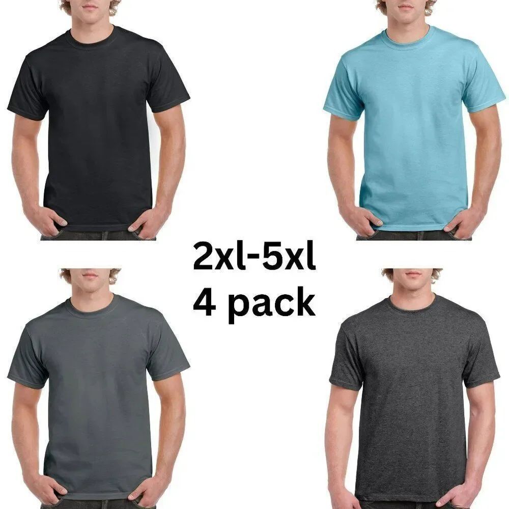 NEW 4 pack unisex/ men women shirt short sleeve 4 shirts great deal!